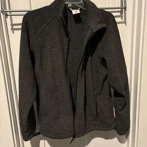 Gray Colombia Fleece Jacket. Size L.